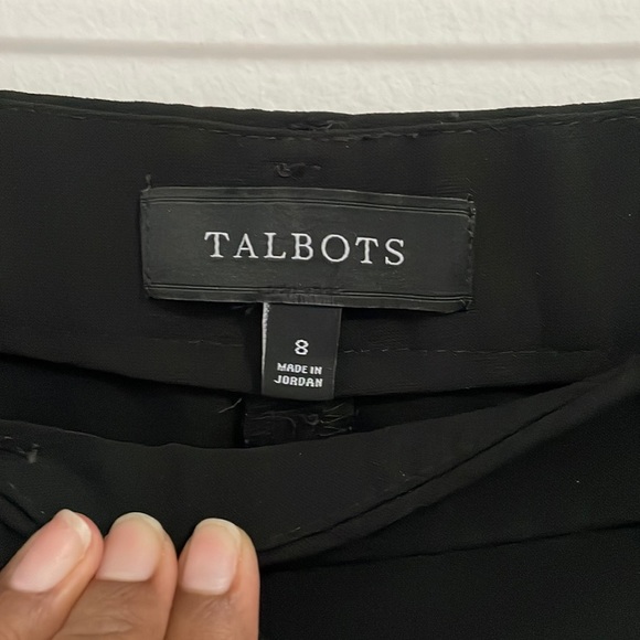 Talbots Straight Leg Crop Pants Ankle Trousers - Picture 6 of 12